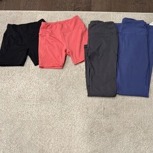 BUNDLE⭐️ Bike shorts X2 & flared pants!